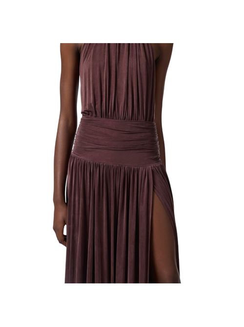 Cupro jersey dress ELISABETTA FRANCHI | ABR2751E2.644.